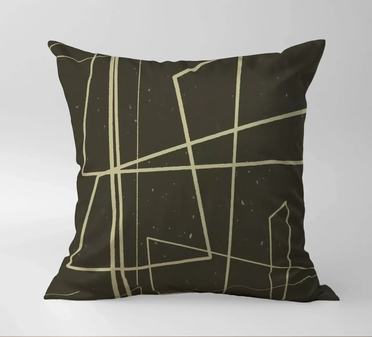 Angular Lines No 7 Kissen von treechild
