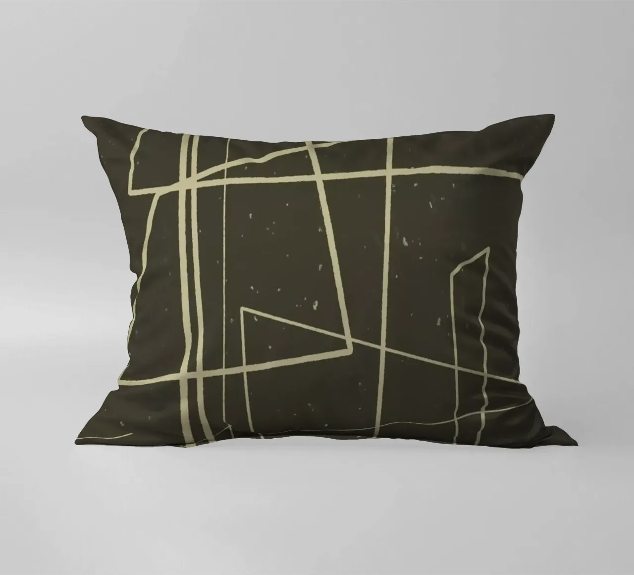 Angular Lines No 7 Kissen von treechild
