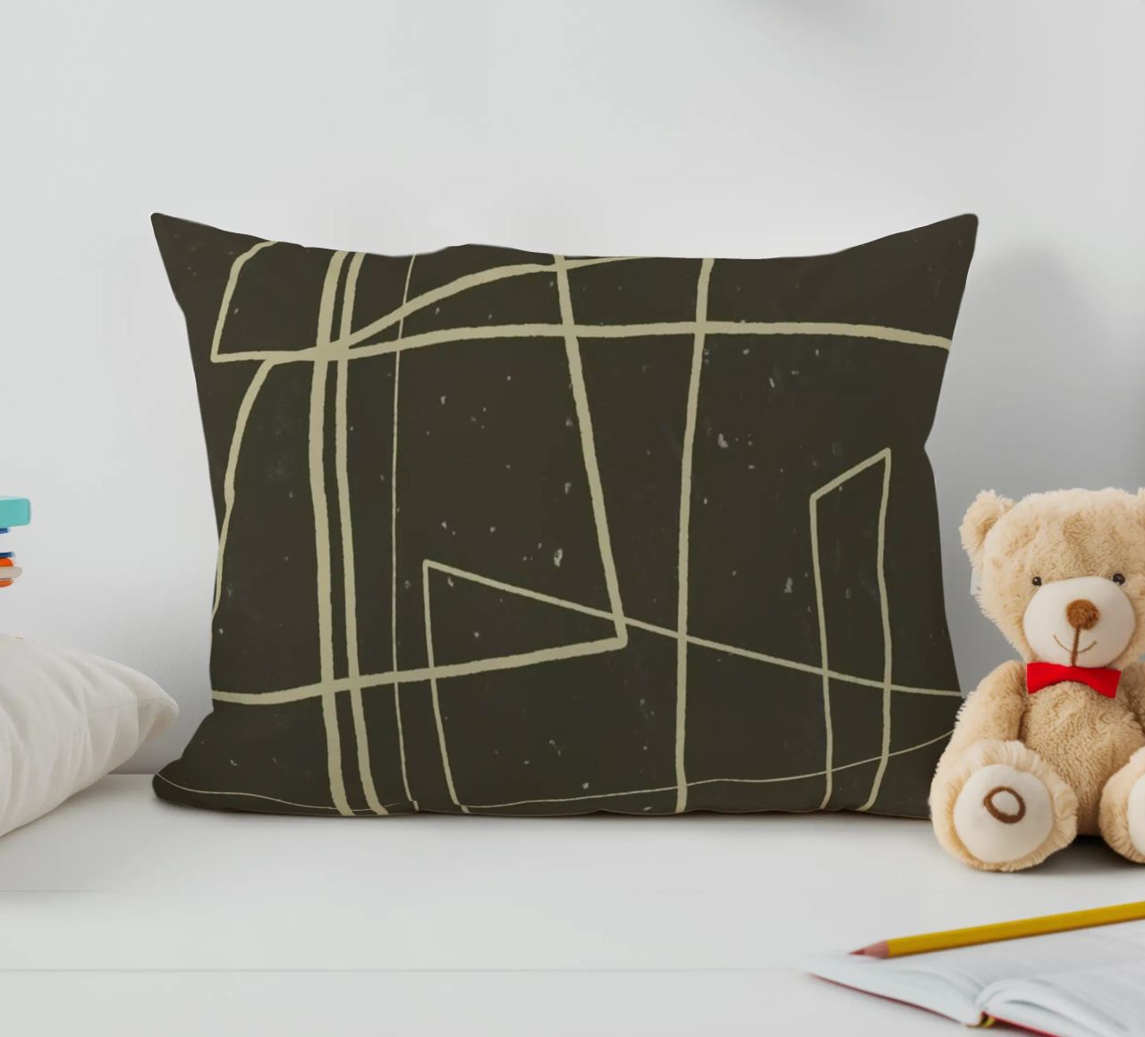 Angular Lines No 7 cuscino da treechild