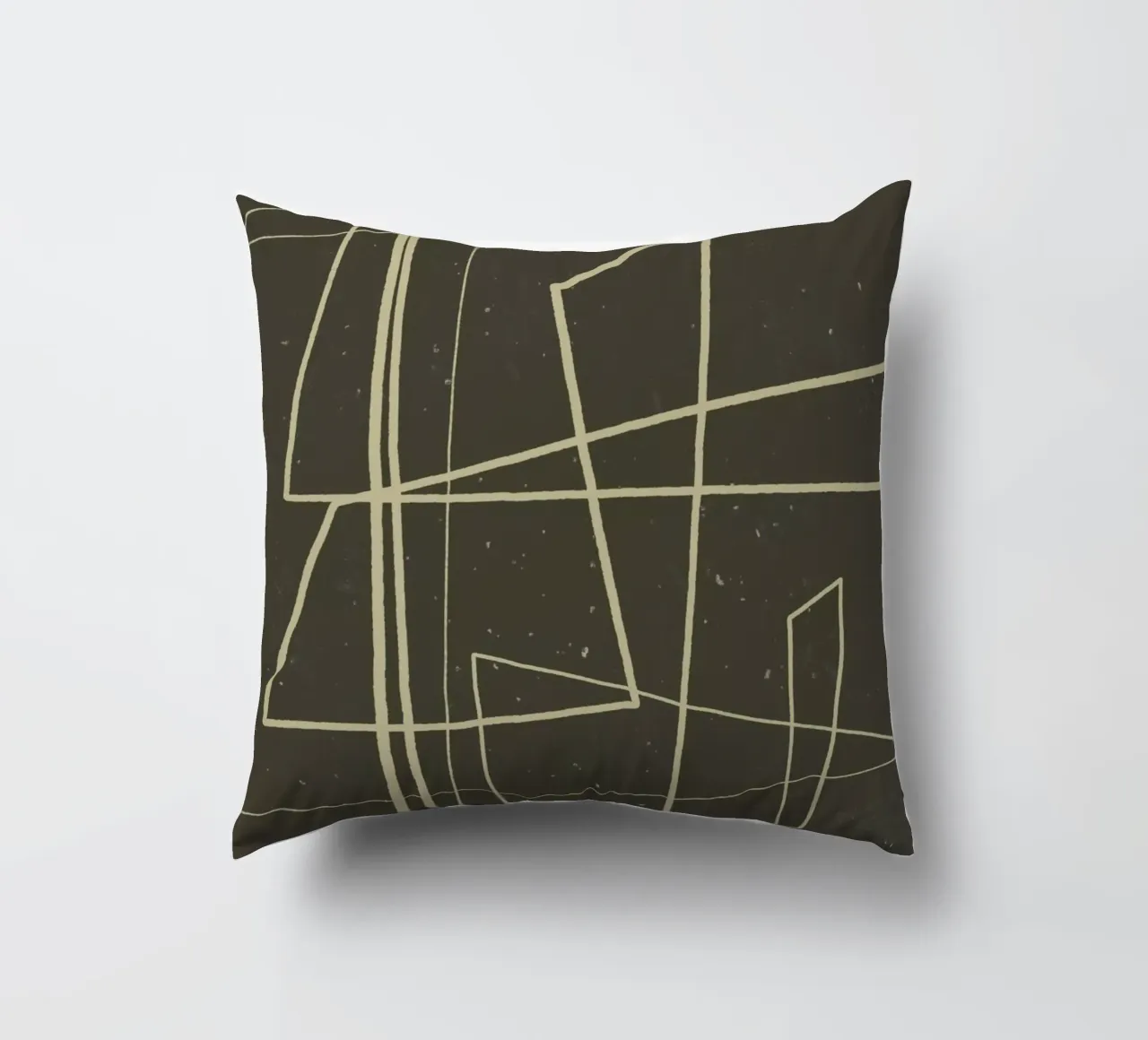 Angular Lines No 7 Kissen von treechild