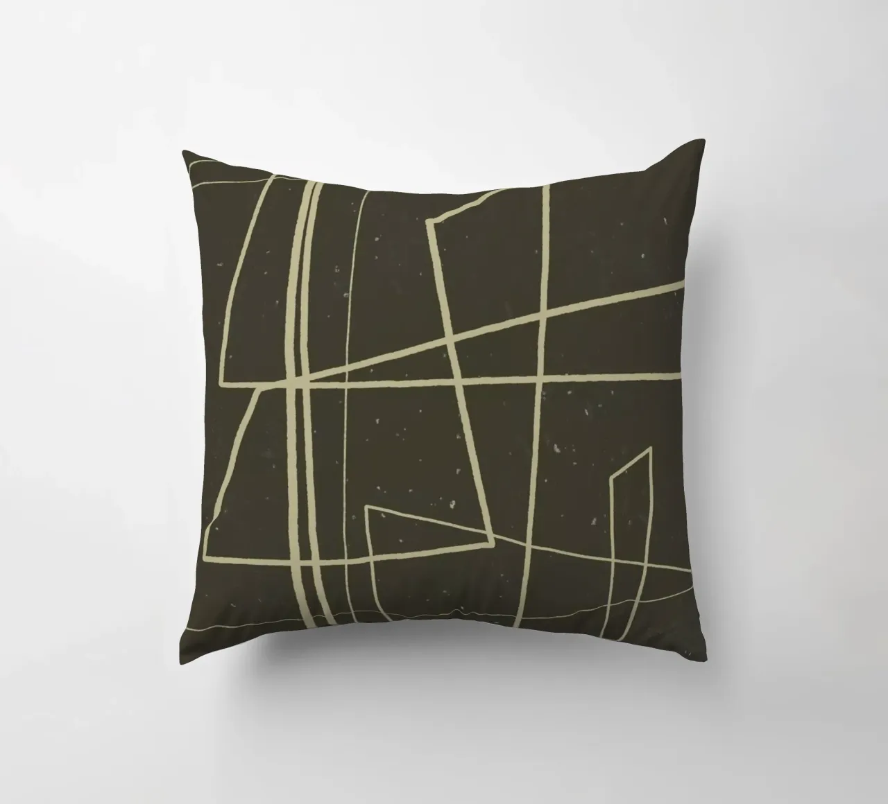 Angular Lines No 7 Kissen von treechild
