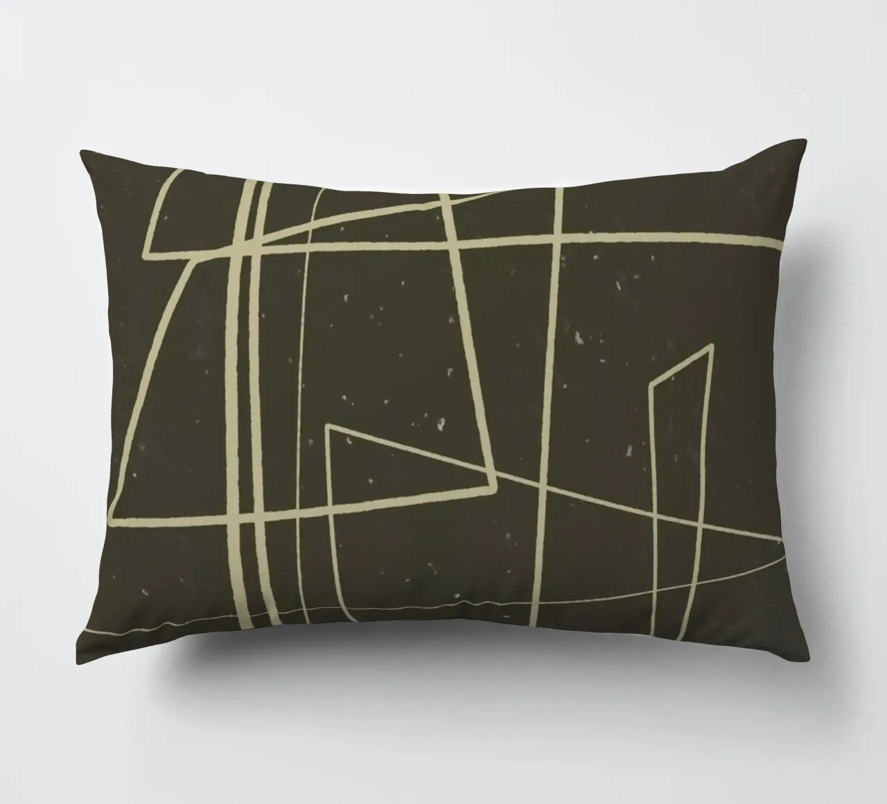 Angular Lines No 7 Kissen von treechild