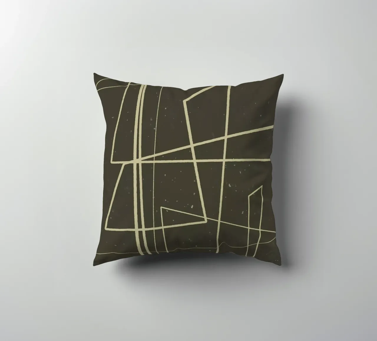 Angular Lines No 7 Kissen von treechild