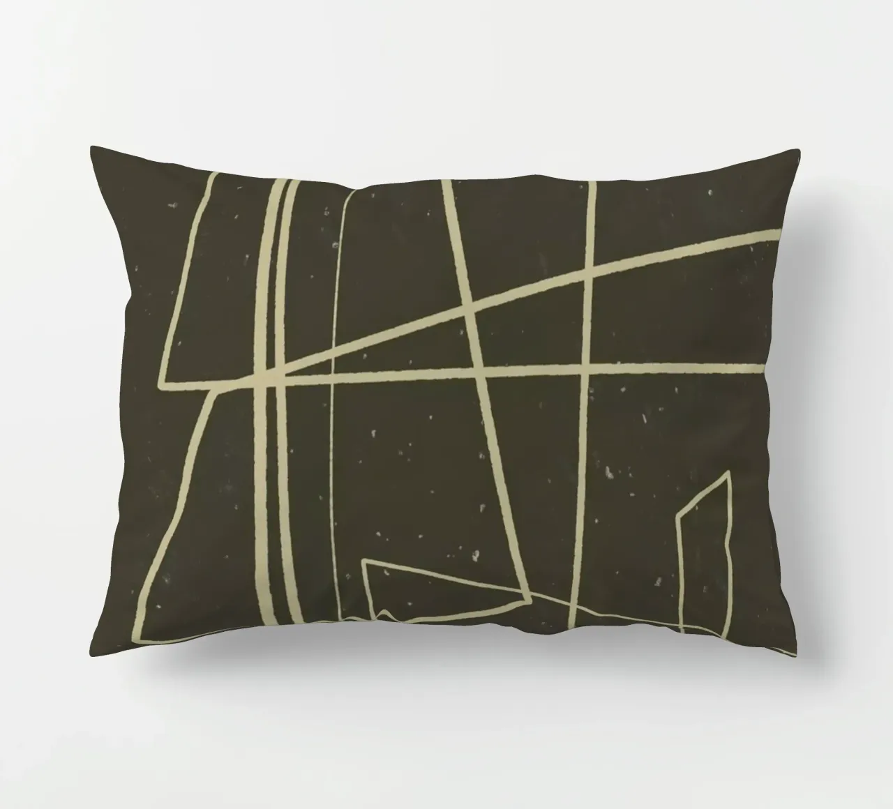 Angular Lines No 7 Kissen von treechild