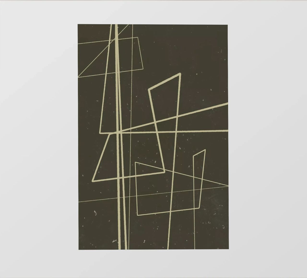 Angular Lines No 7 telo in pvc da treechild