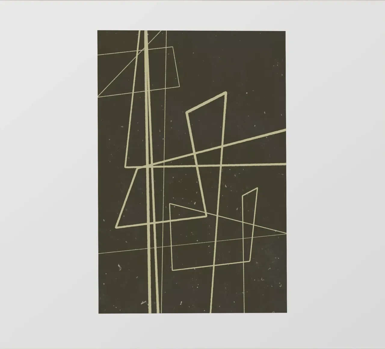 Angular Lines No 7 PVC Plane von treechild