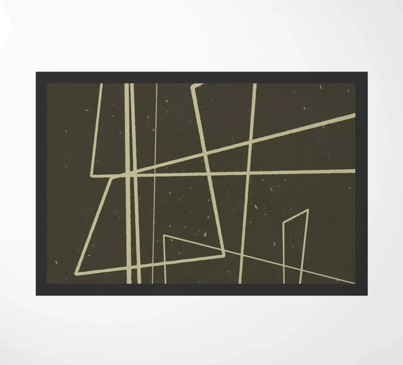 Angular Lines No 7 Fußmatte von treechild