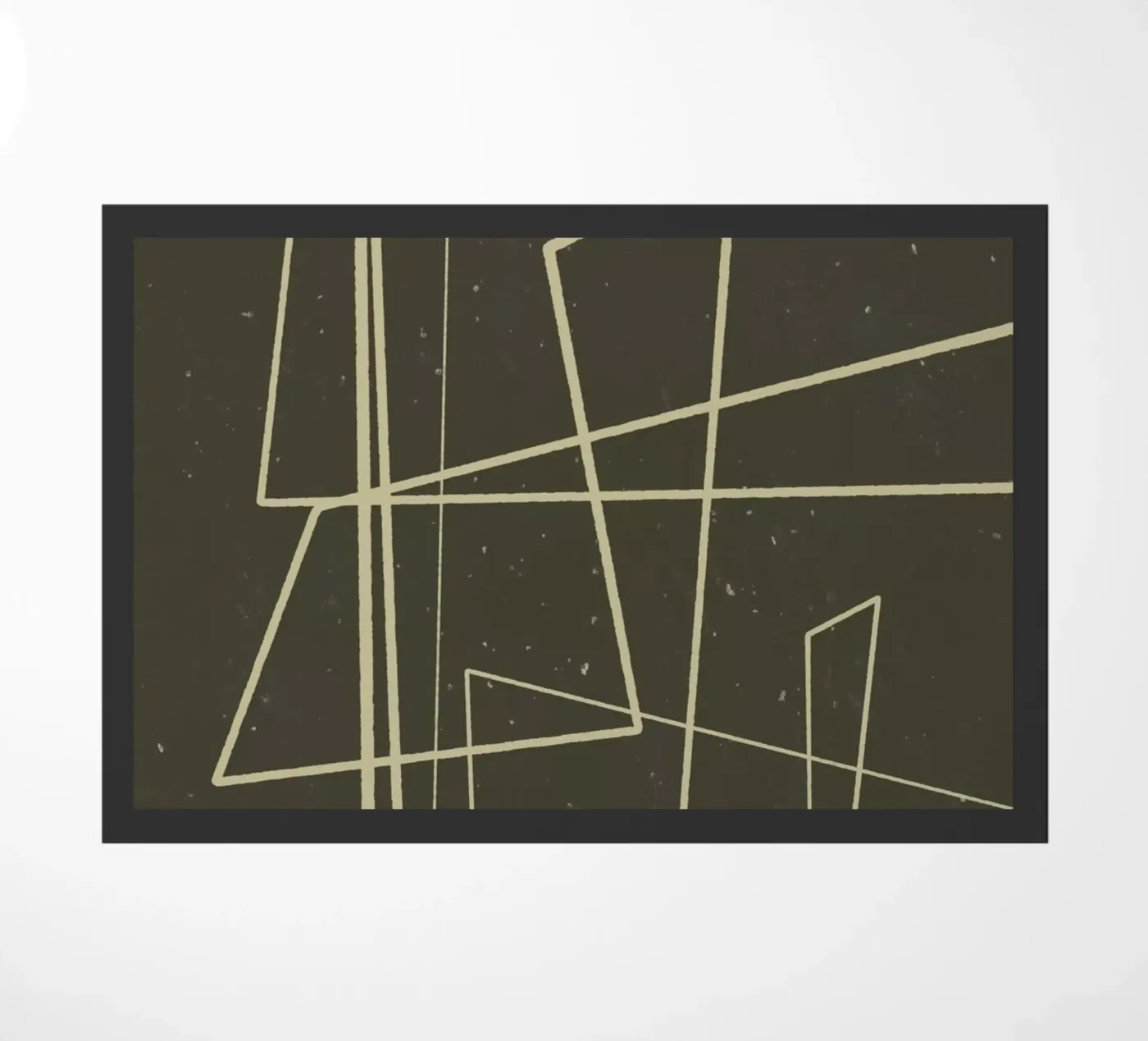 Angular Lines No 7 Fußmatte von treechild