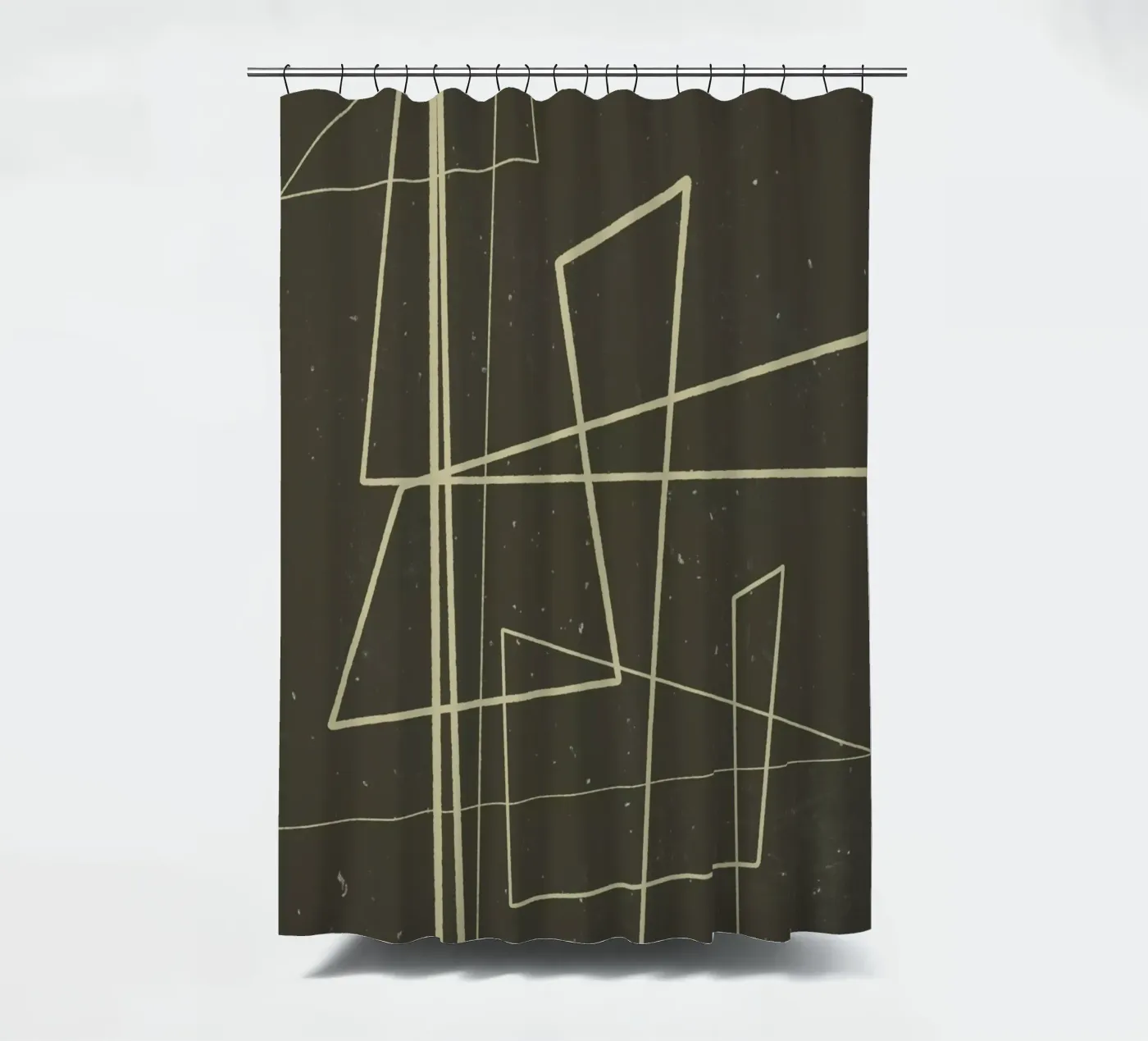 Angular Lines No 7 douchegordijn van treechild