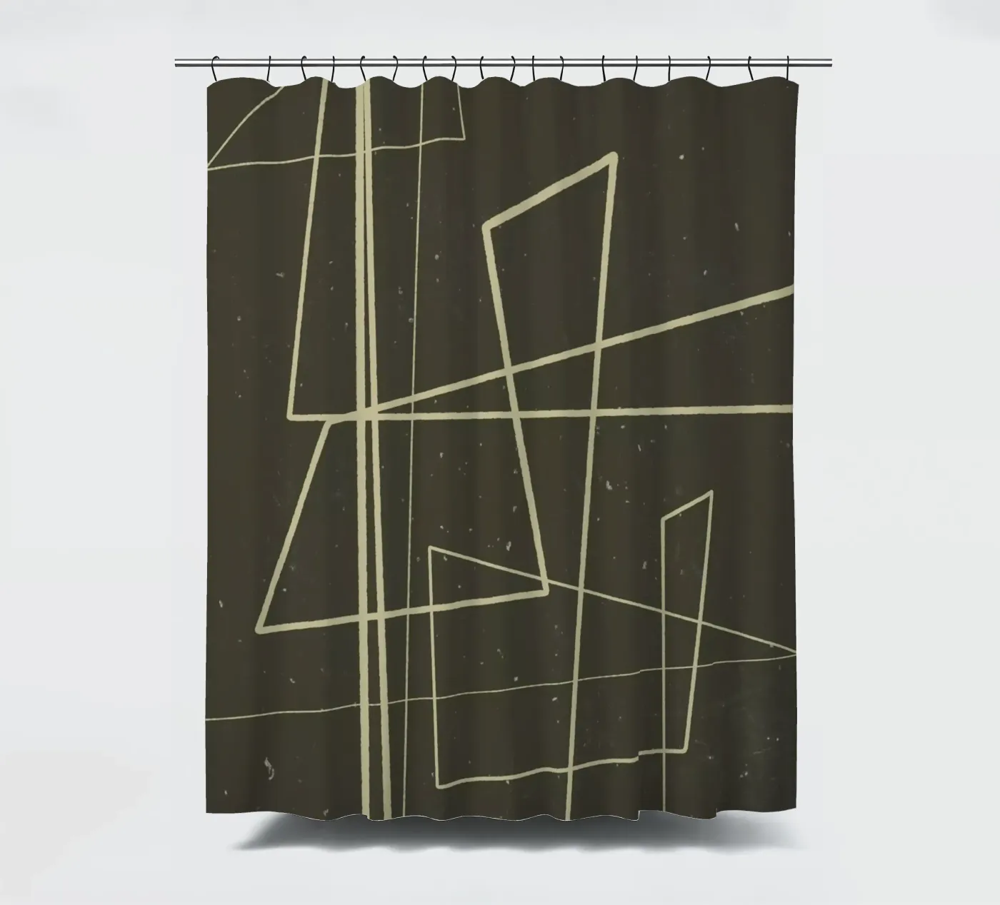 Angular Lines No 7 Duschvorhang von treechild