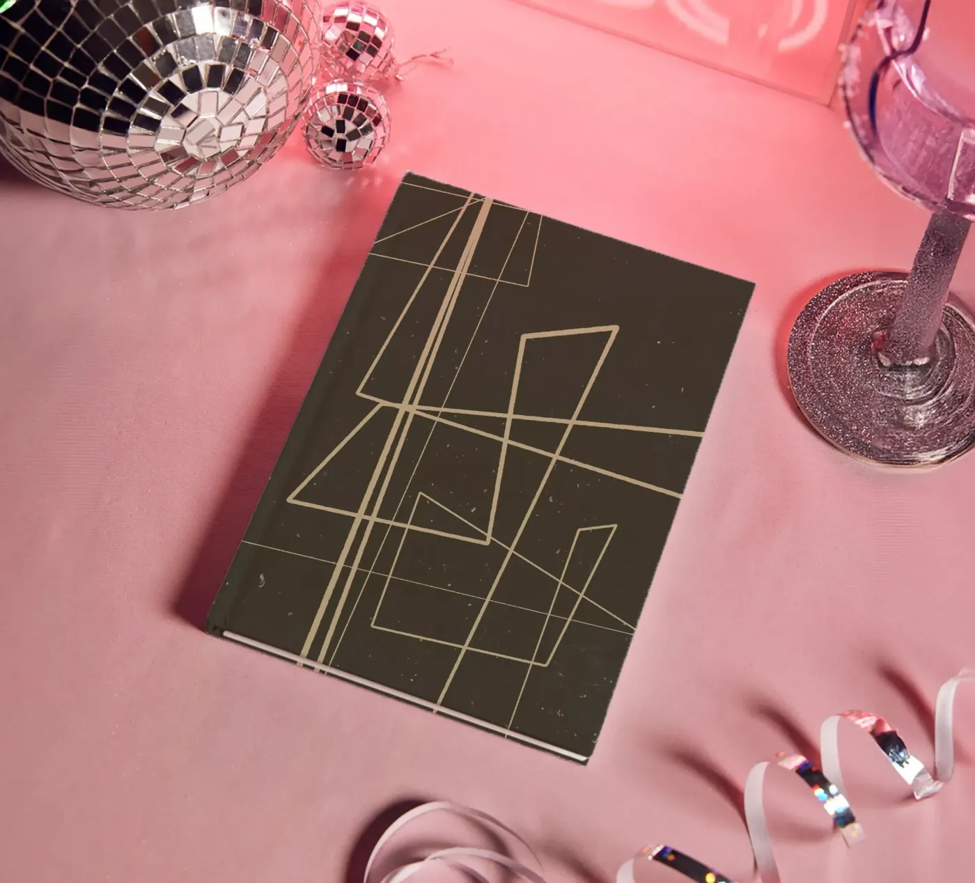 Angular Lines No 7 notebook by treechild