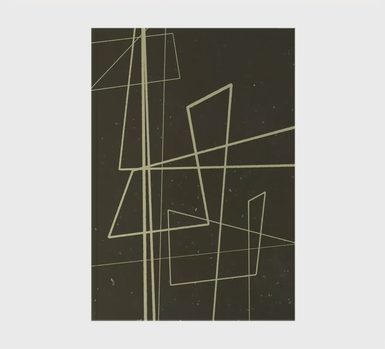 Angular Lines No 7 carnet de notes de treechild