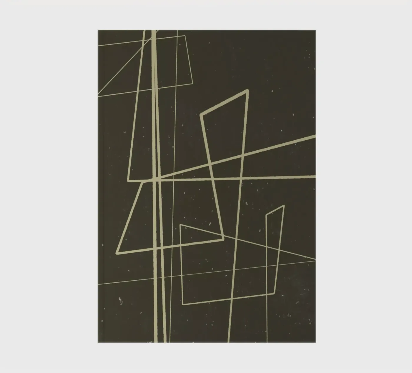 Angular Lines No 7 notebook by treechild