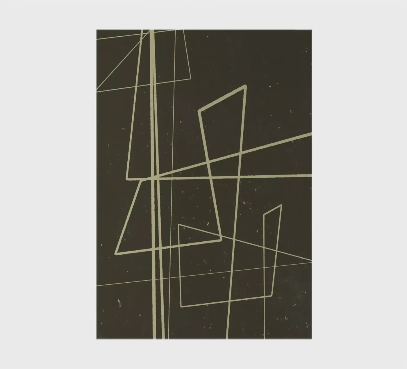 Angular Lines No 7 Notizbuch von treechild