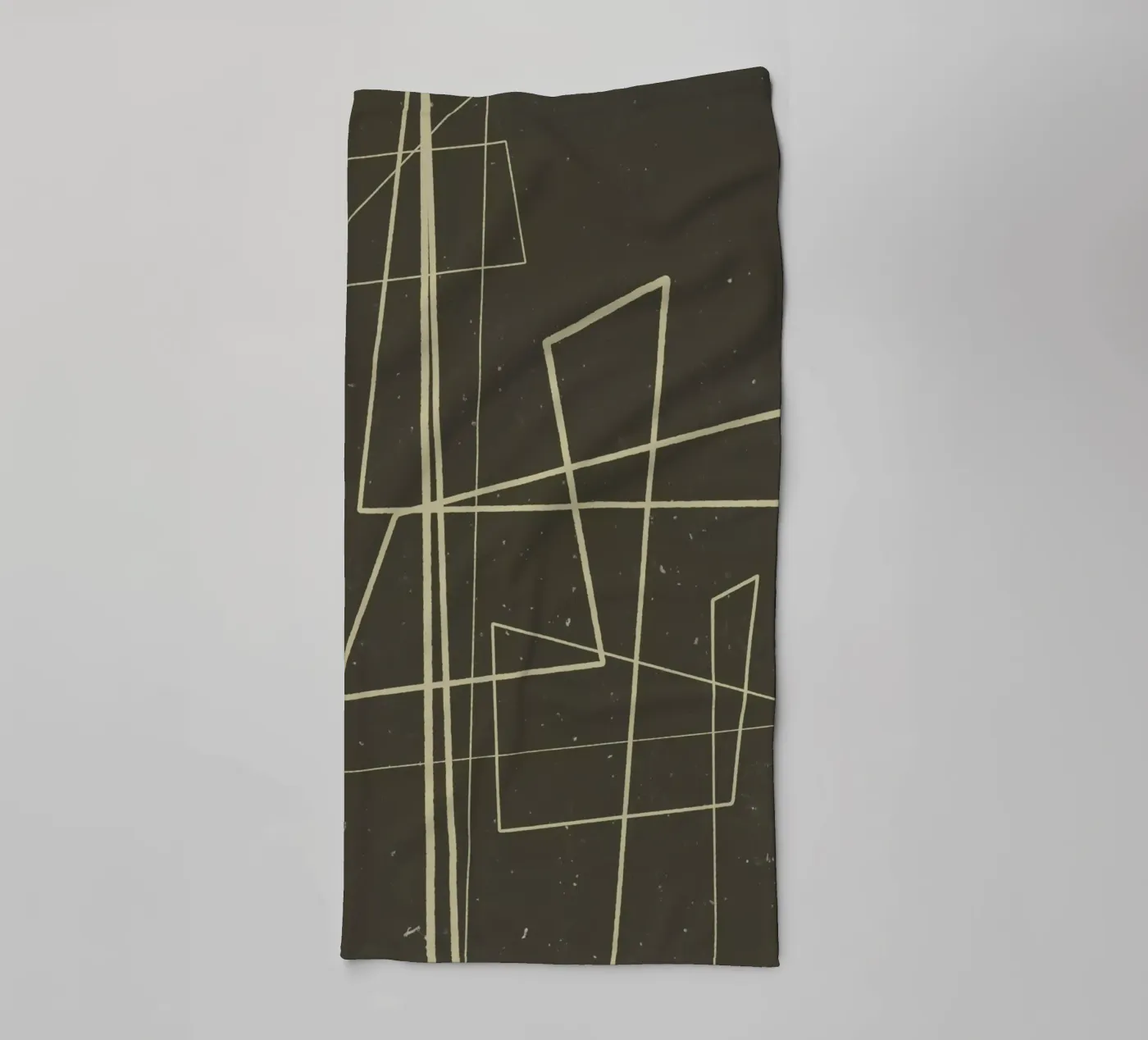 Angular Lines No 7 badhanddoek van treechild