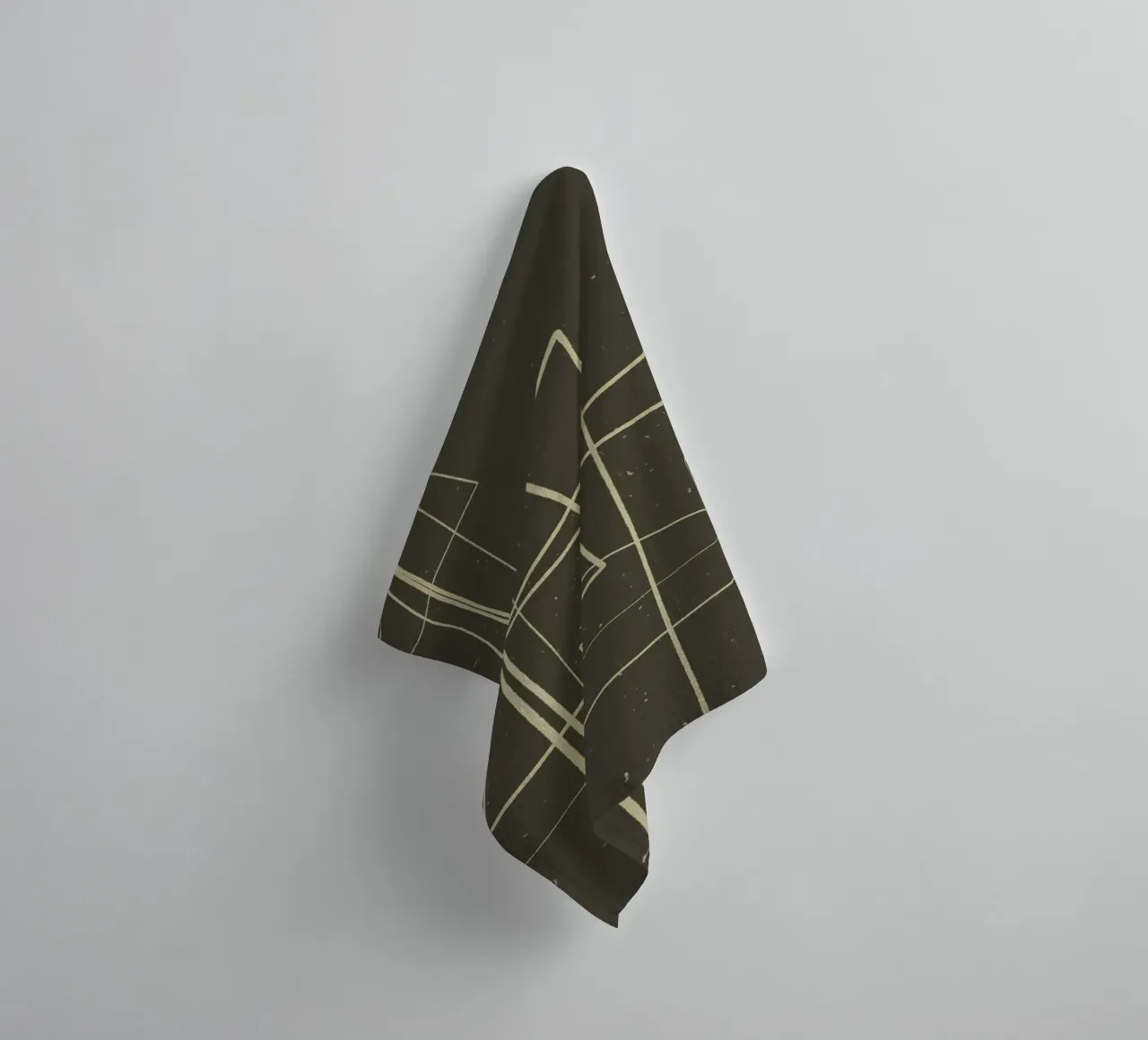 Angular Lines No 7 Handtuch von treechild