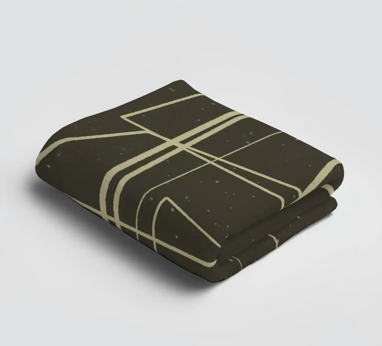 Angular Lines No 7 Handtuch von treechild