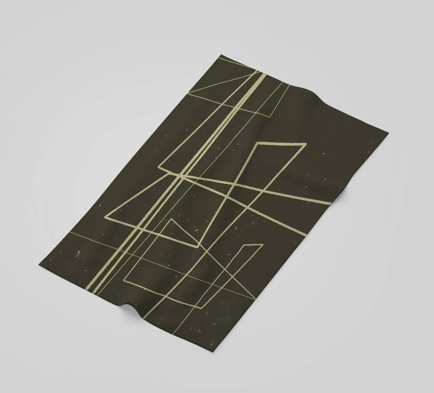 Angular Lines No 7 Strandtuch von treechild