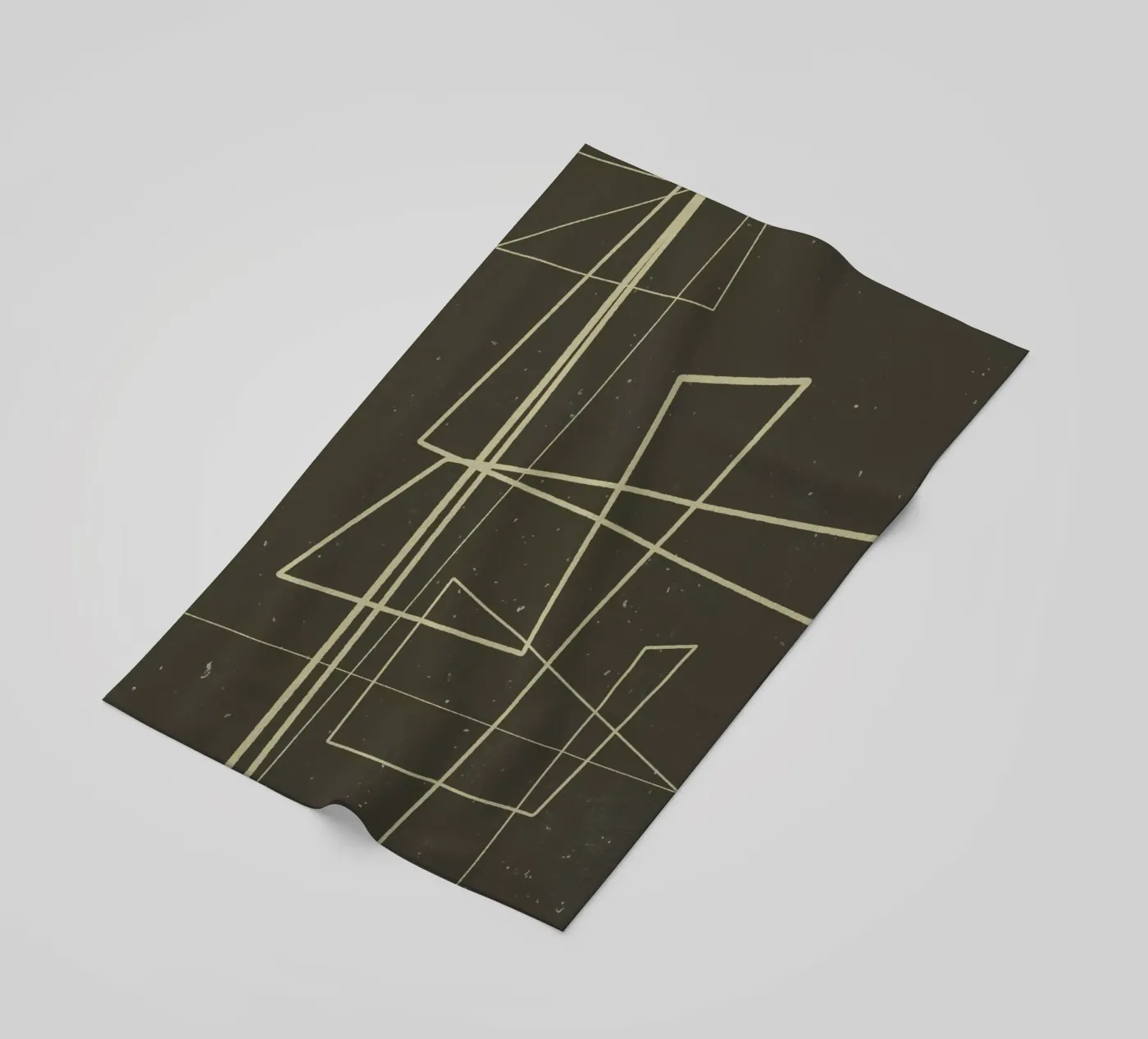 Angular Lines No 7 strandhanddoek van treechild