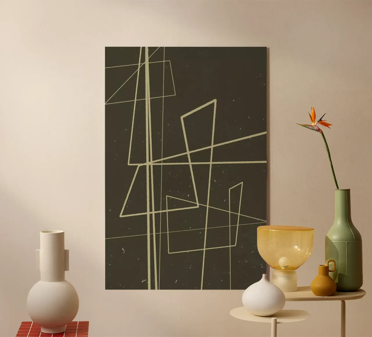 Angular Lines No 7 acryl van treechild