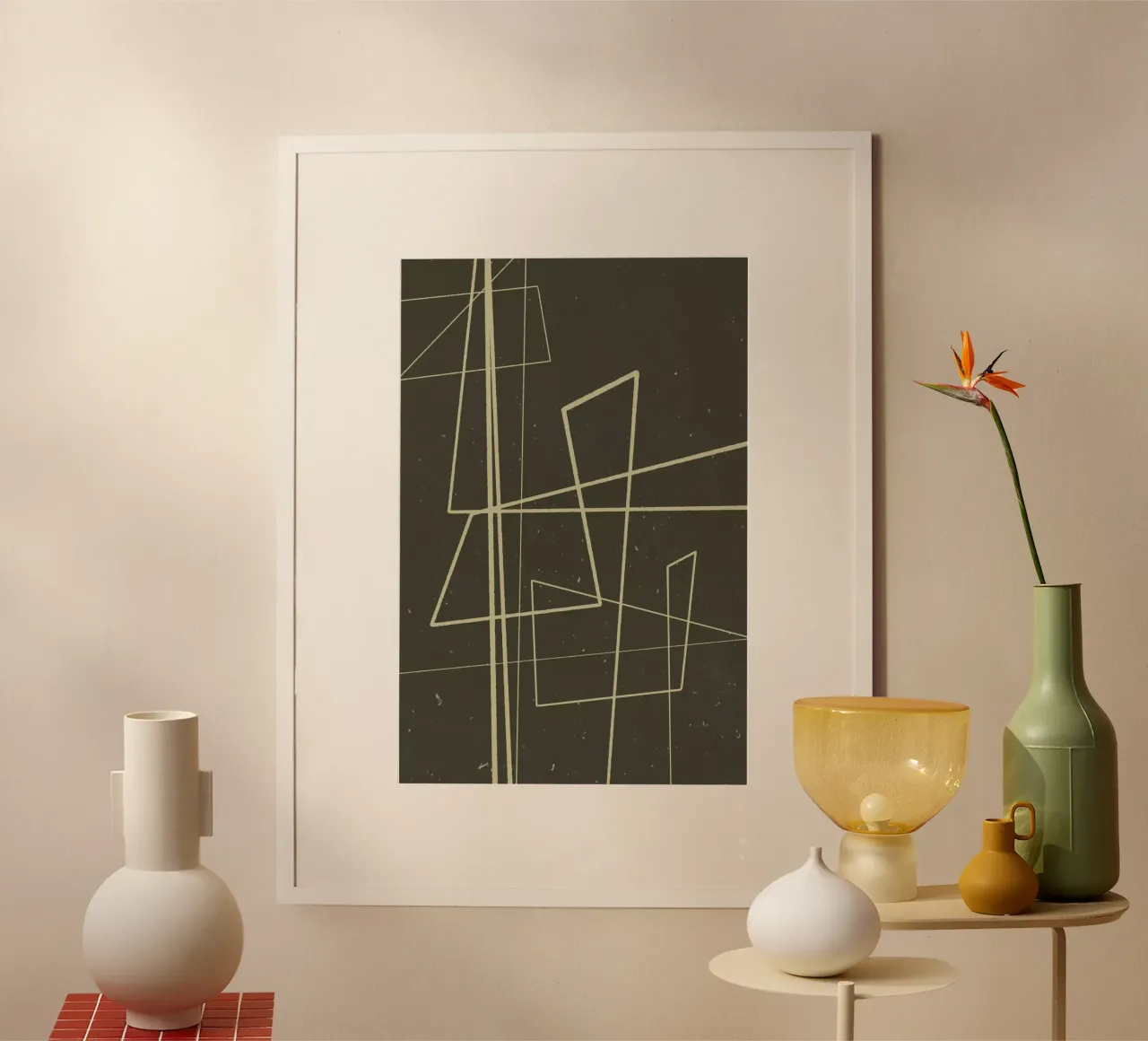 Angular Lines No 7 Hahnemühle von treechild