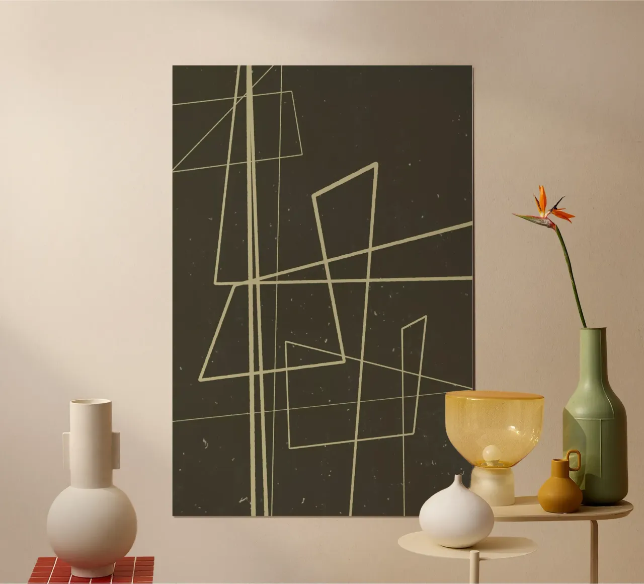 Angular Lines No 7 Hahnemühle von treechild