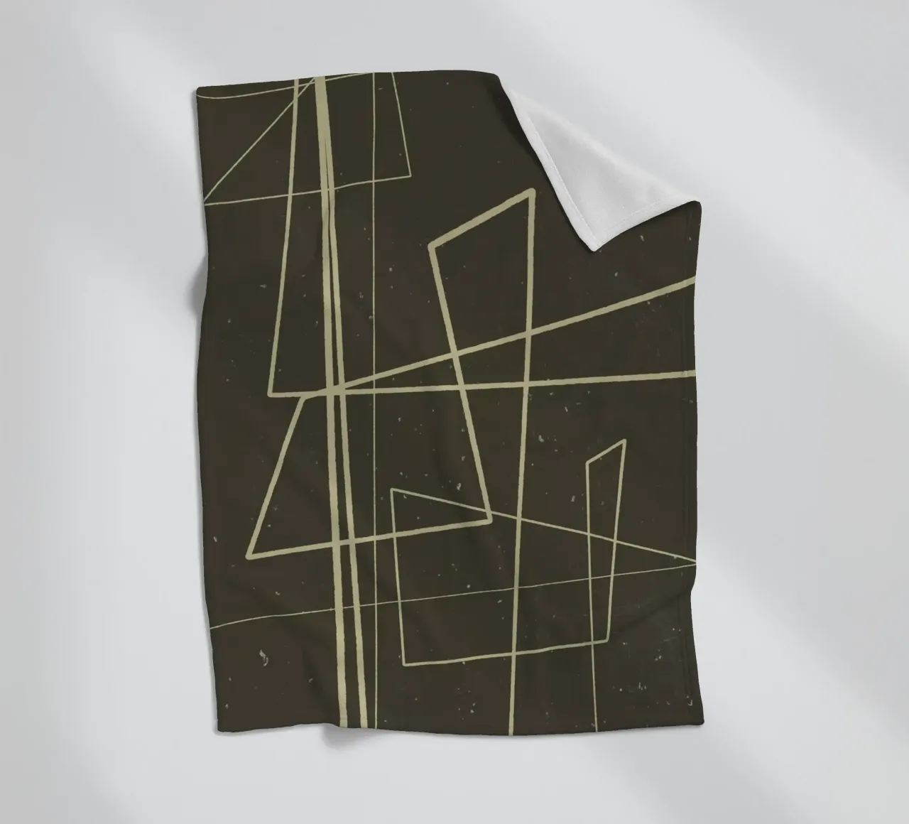 Angular Lines No 7 Fleecedecke von treechild
