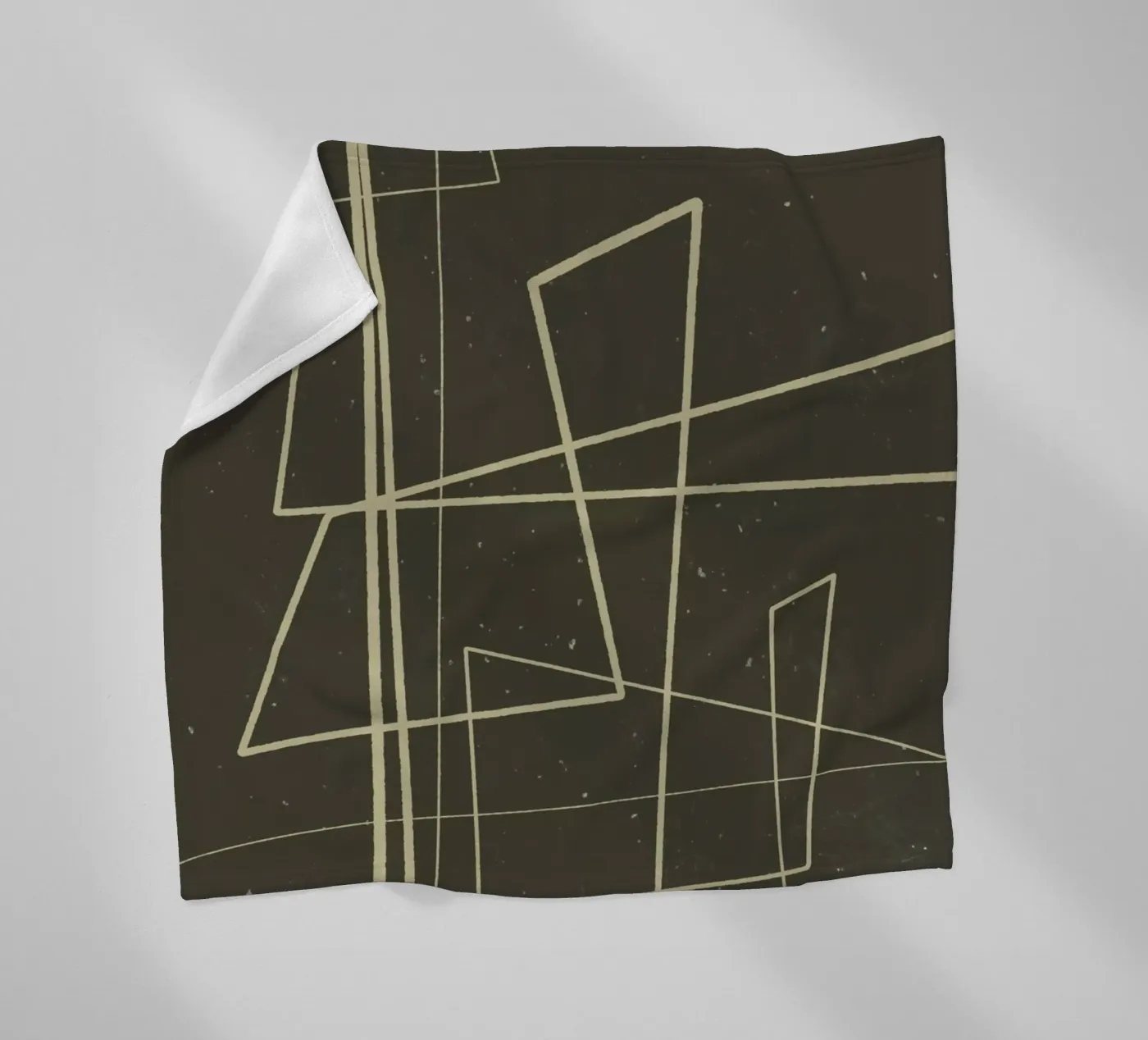 Angular Lines No 7 plaid polaire de treechild
