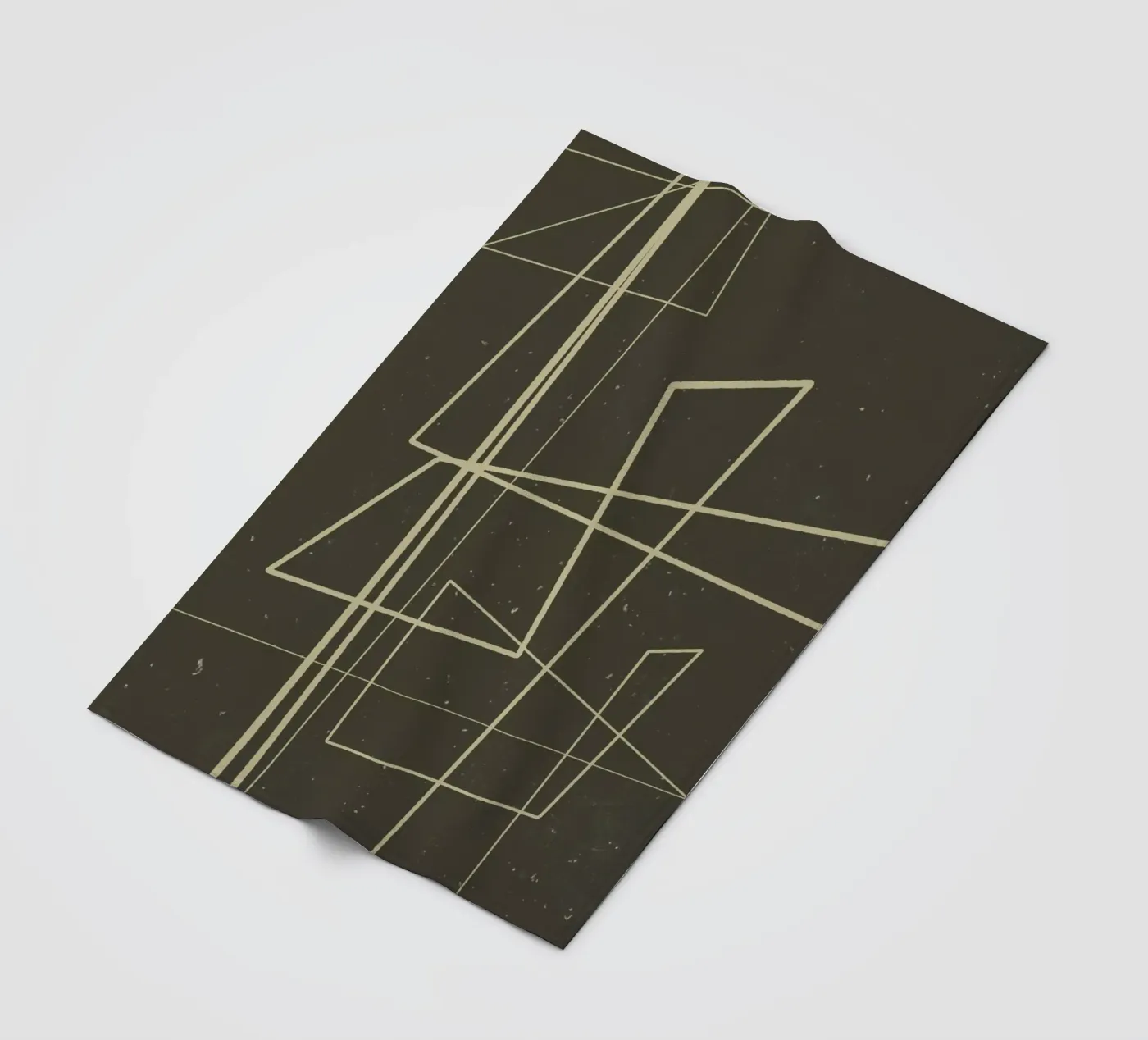 Angular Lines No 7 plaid polaire de treechild