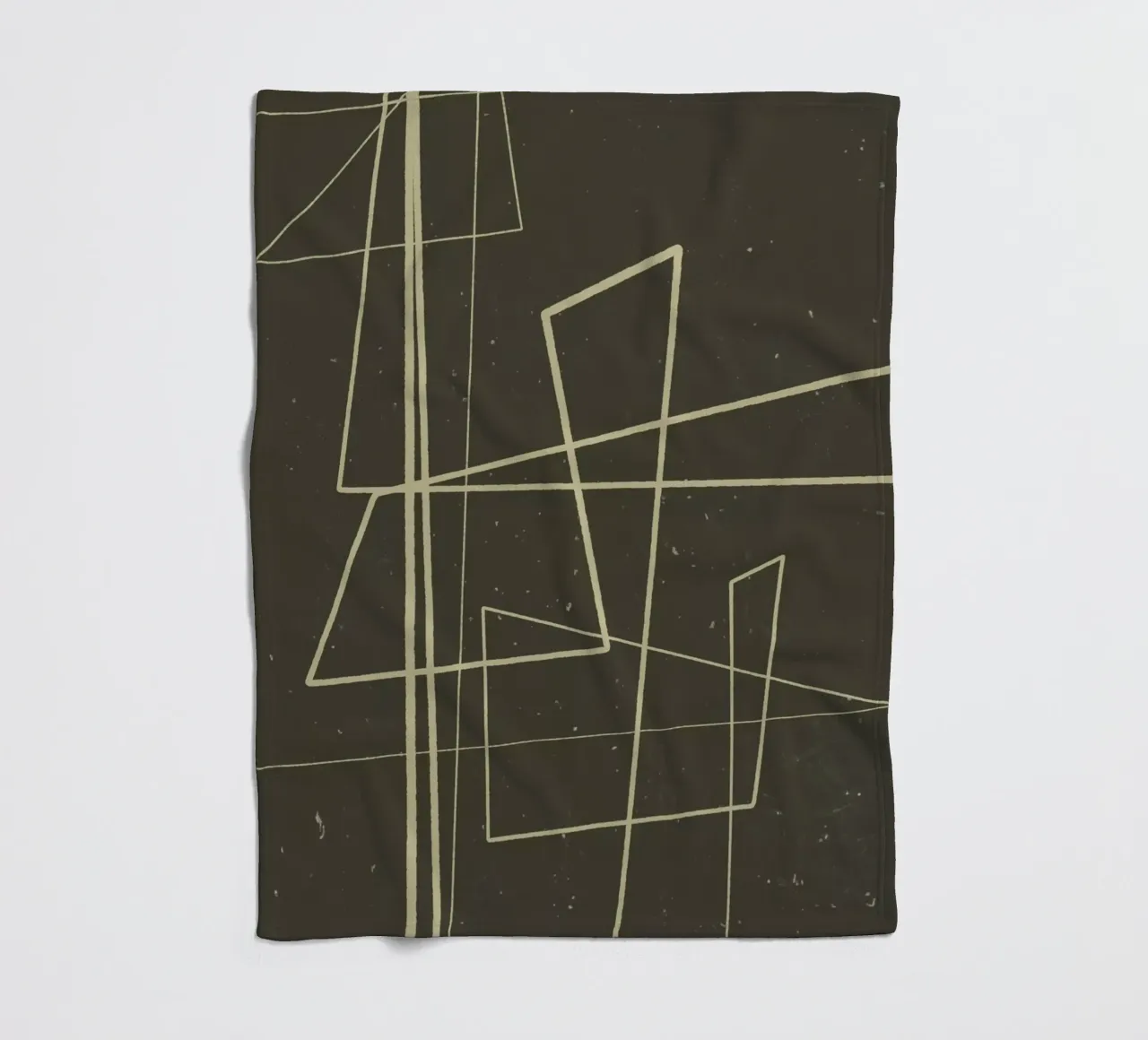 Angular Lines No 7 Fleecedecke von treechild