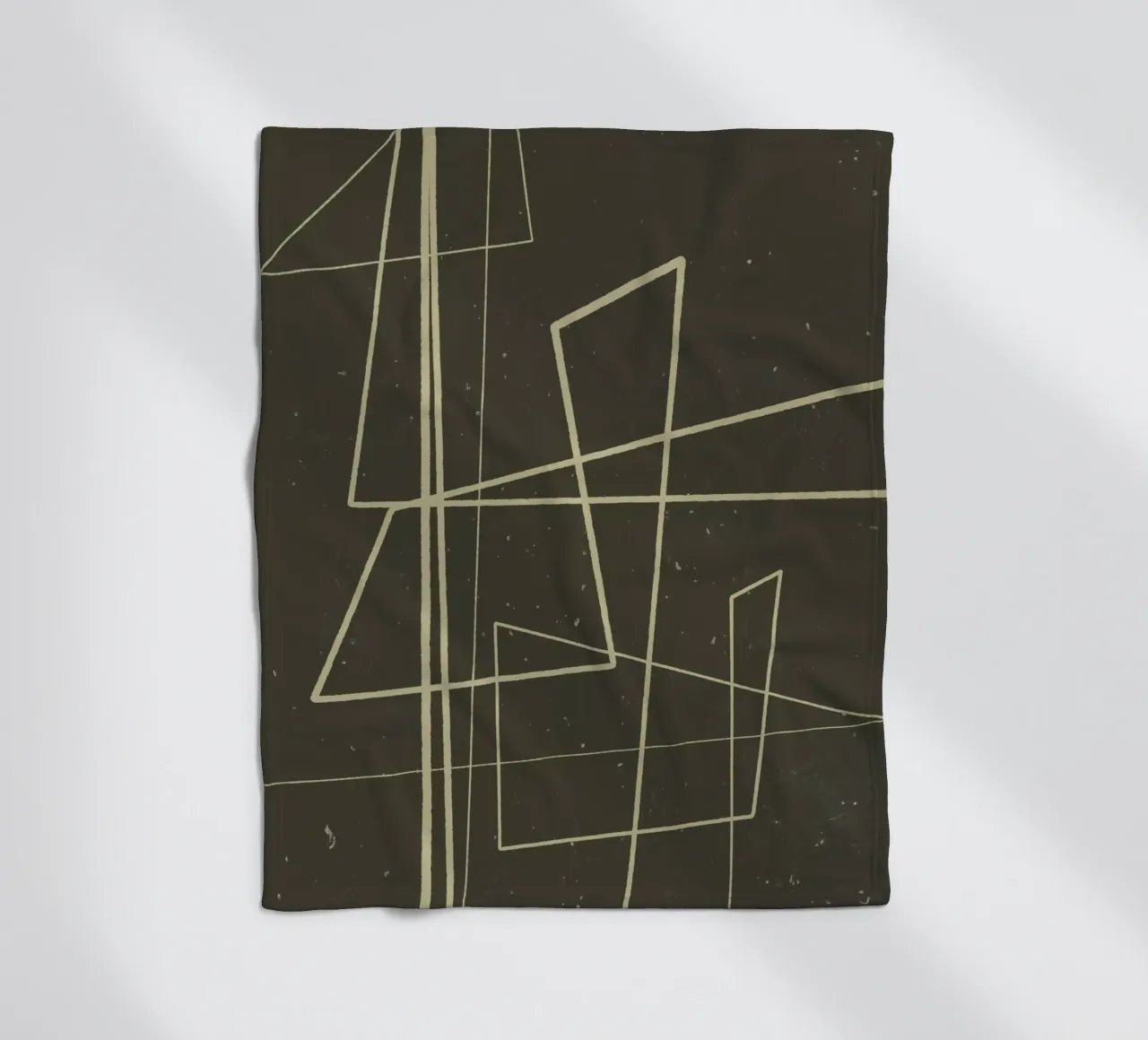 Angular Lines No 7 fleecedeken van treechild