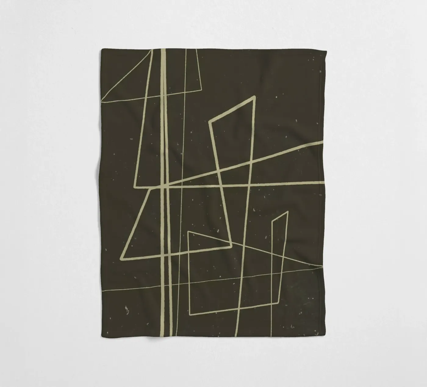 Angular Lines No 7 plaid polaire de treechild