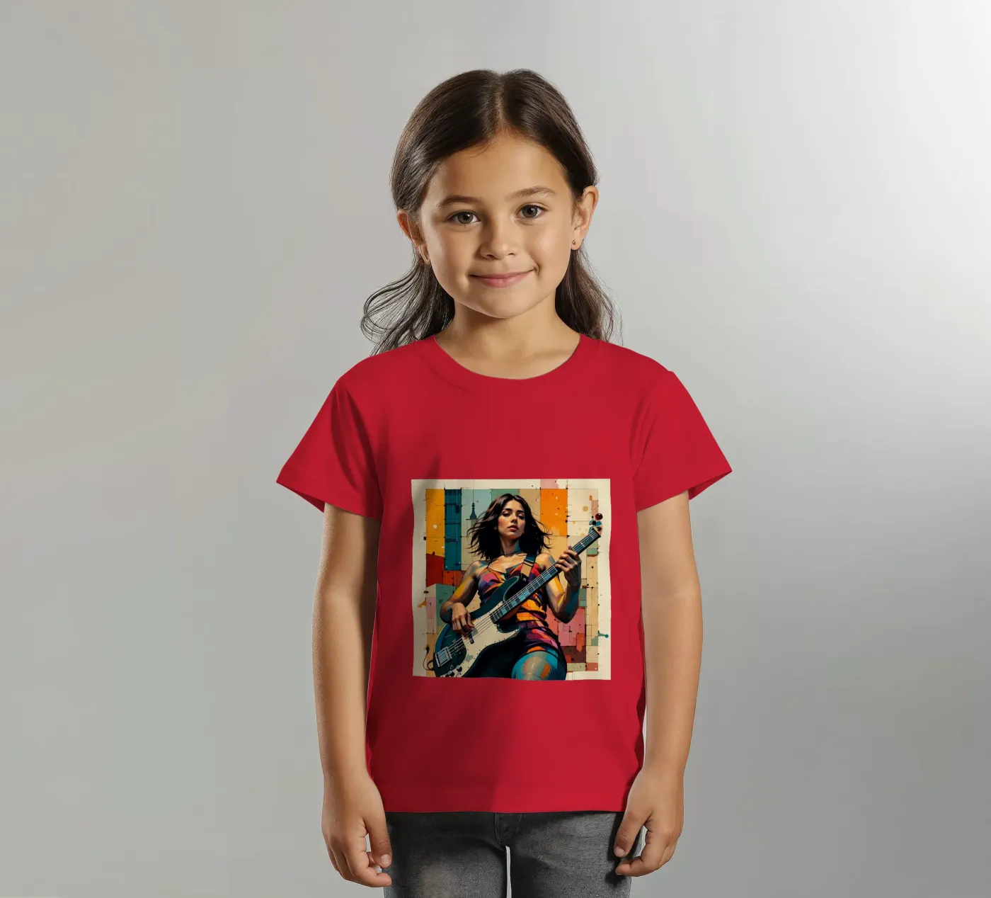 Donna e basso t-shirt bambini da Massimo Frascogna