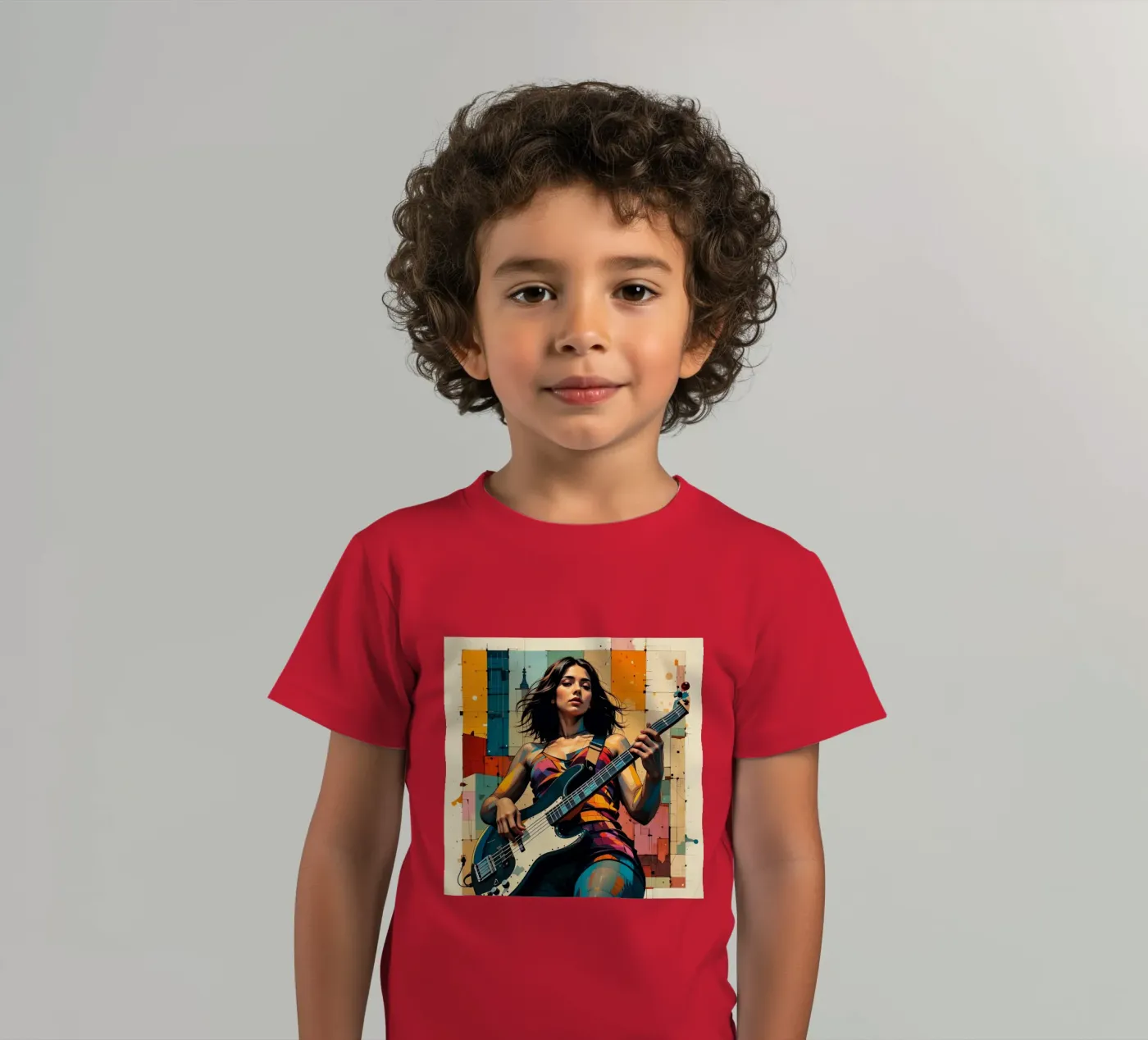 Donna e basso t-shirt bambini da Massimo Frascogna
