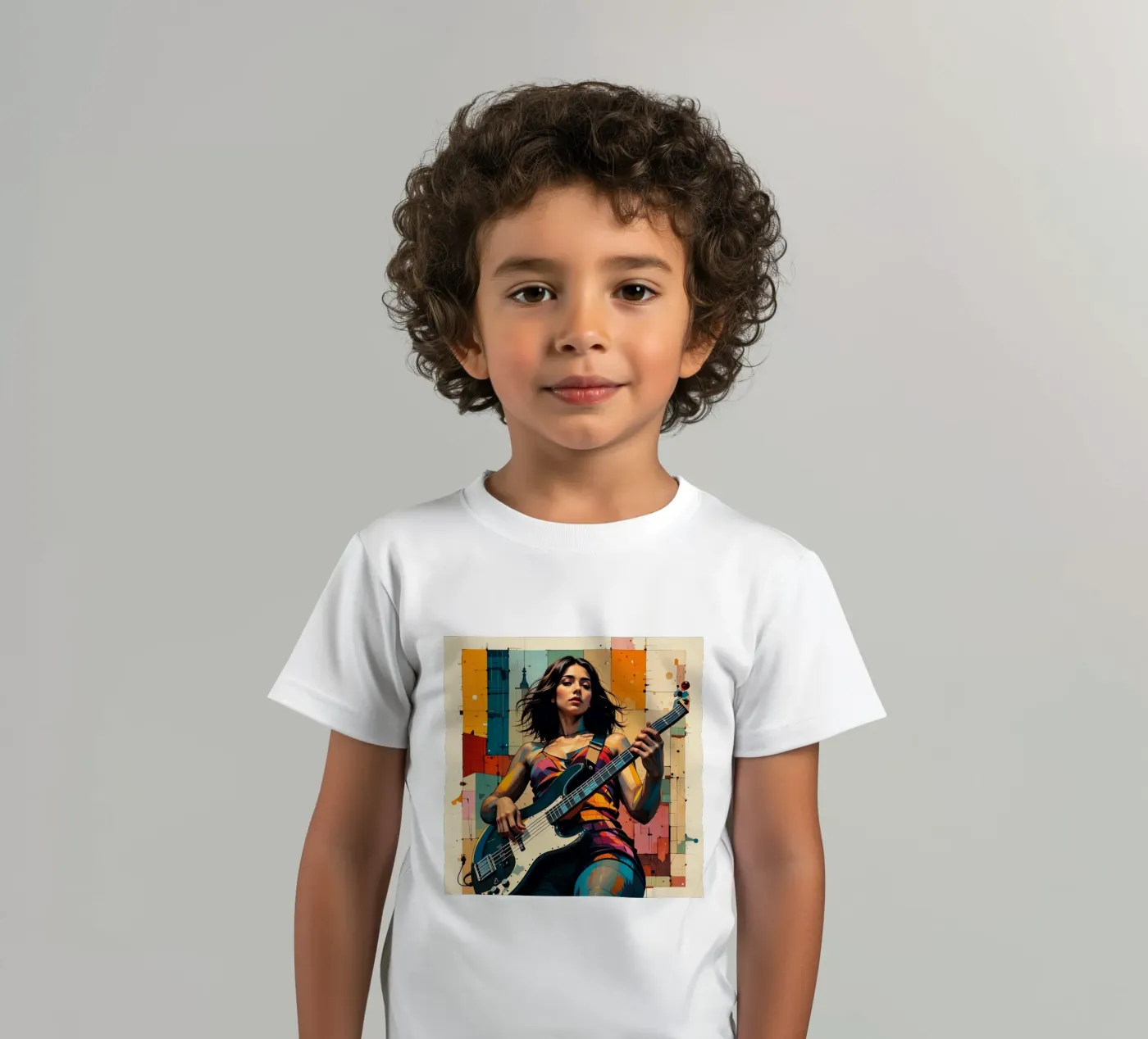 Donna e basso t-shirt bambini da Massimo Frascogna