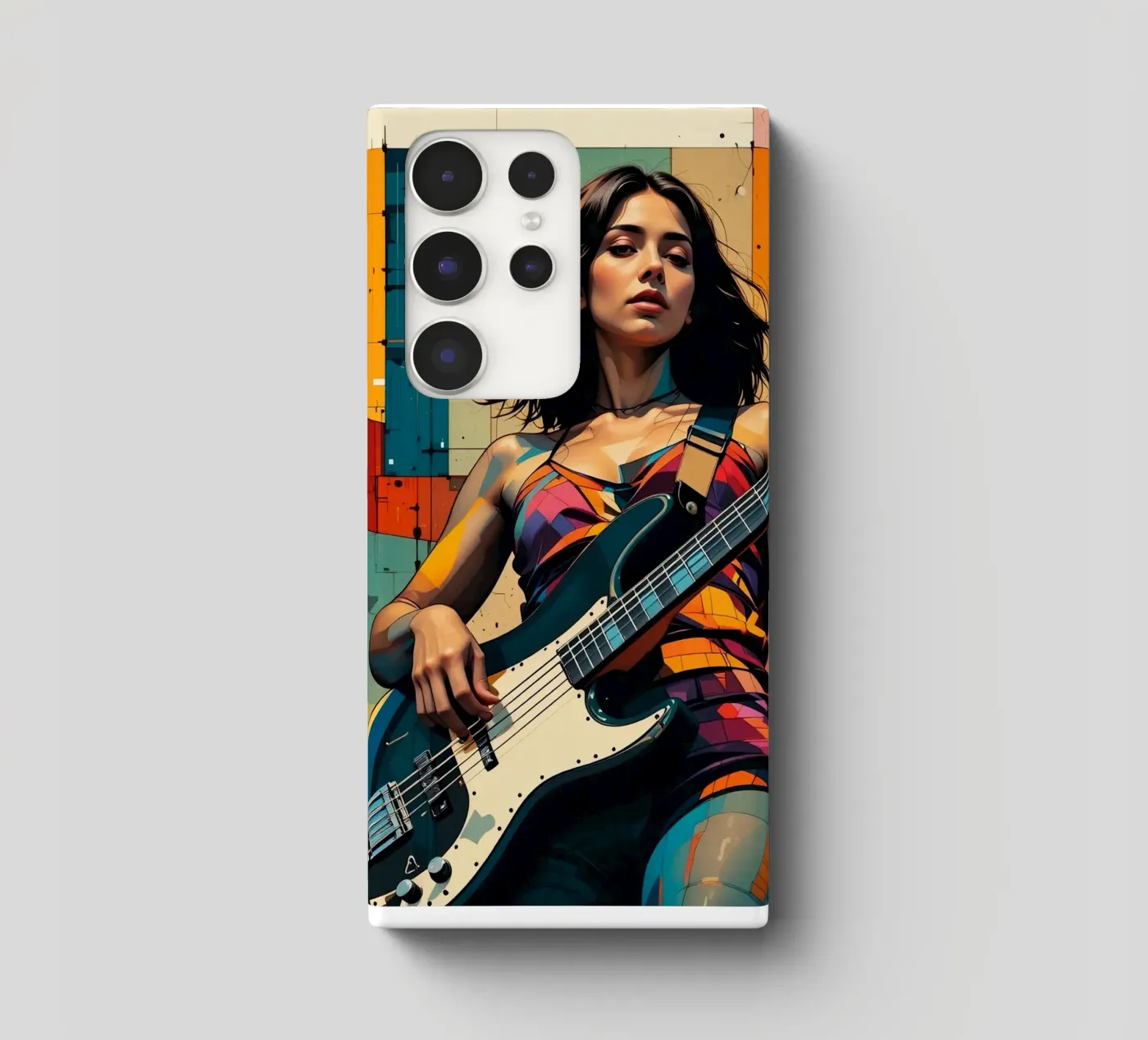 Donna e basso cover samsung da Massimo Frascogna