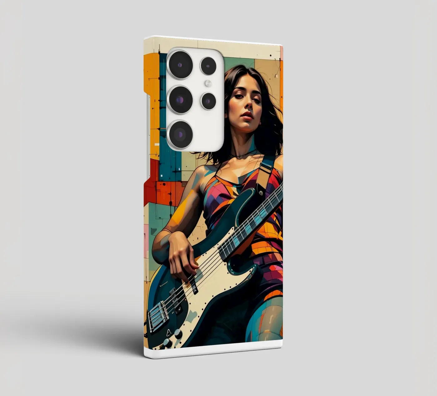 Donna e basso cover samsung da Massimo Frascogna