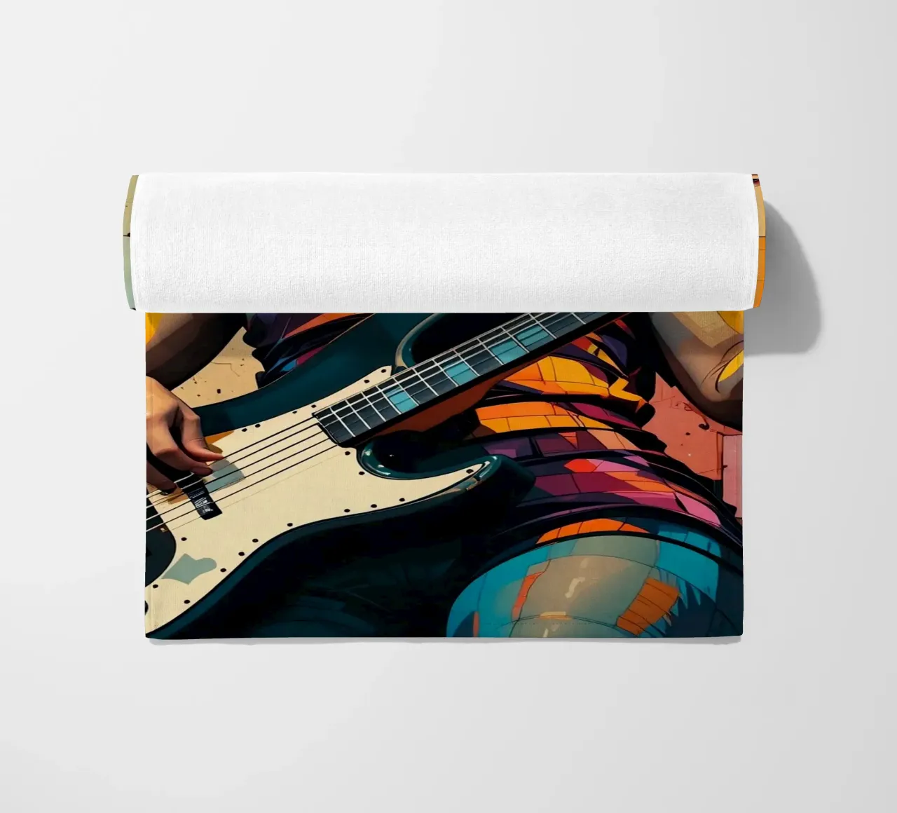 Donna e basso telo mare da Massimo Frascogna