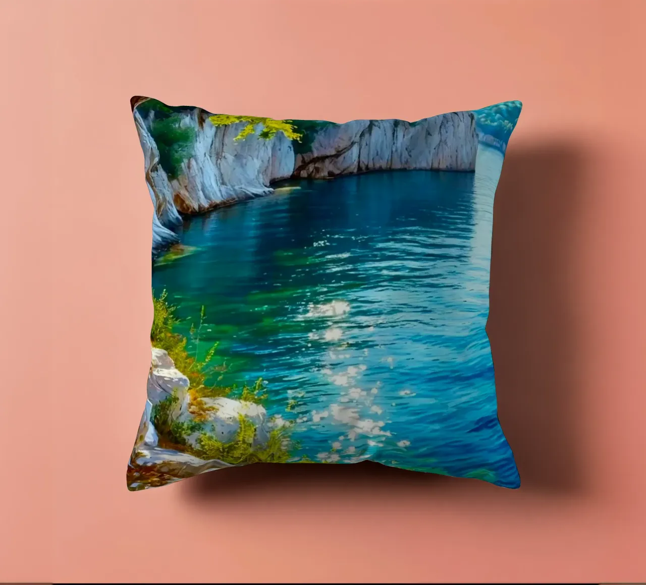 curve land ocean cuscino da melts