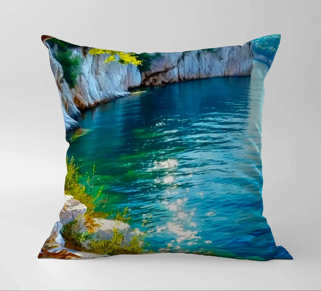 curve land ocean cuscino da melts