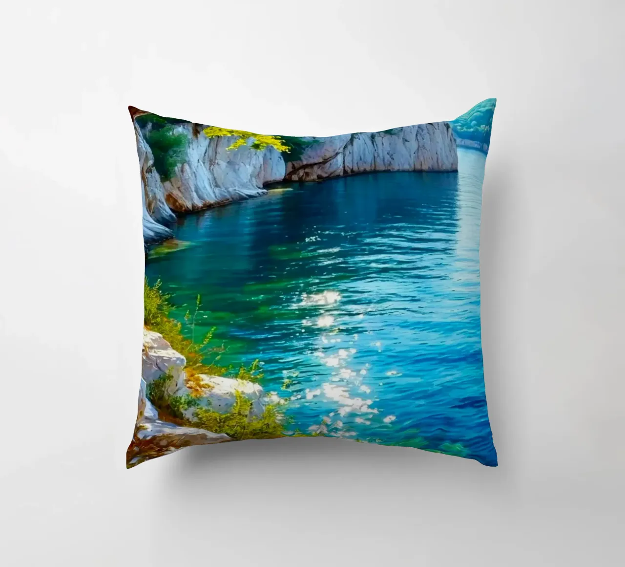 curve land ocean cuscino da melts