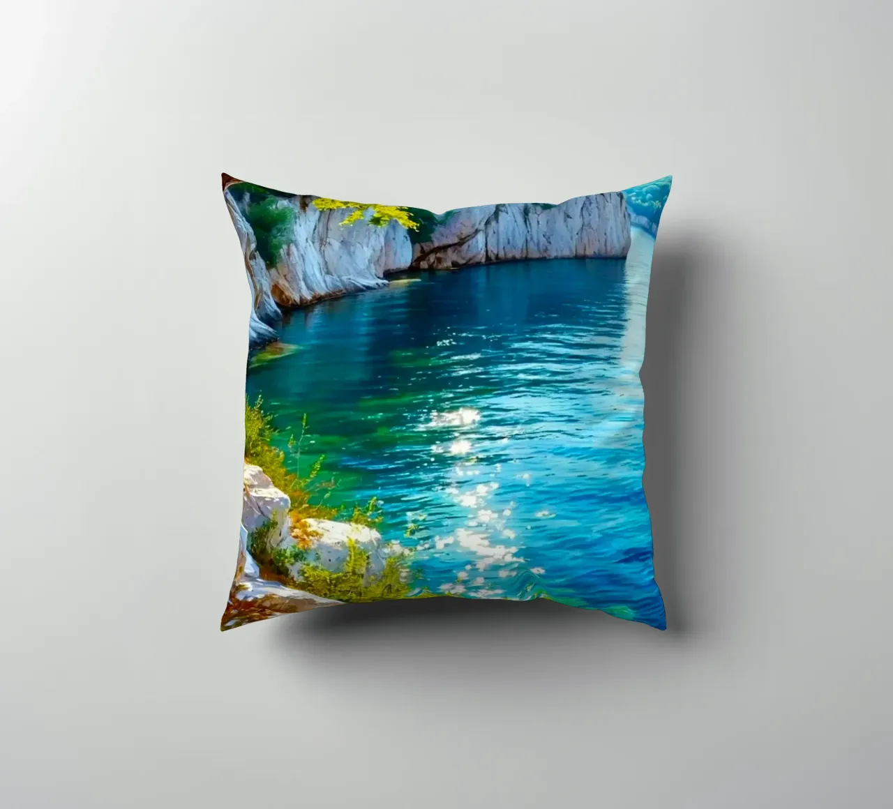 curve land ocean cuscino da melts
