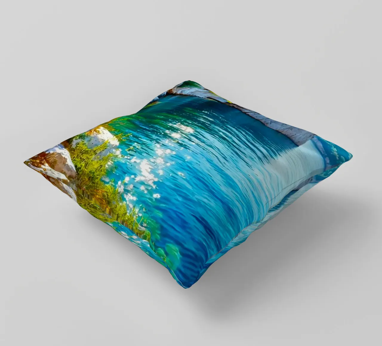 curve land ocean cuscino da melts