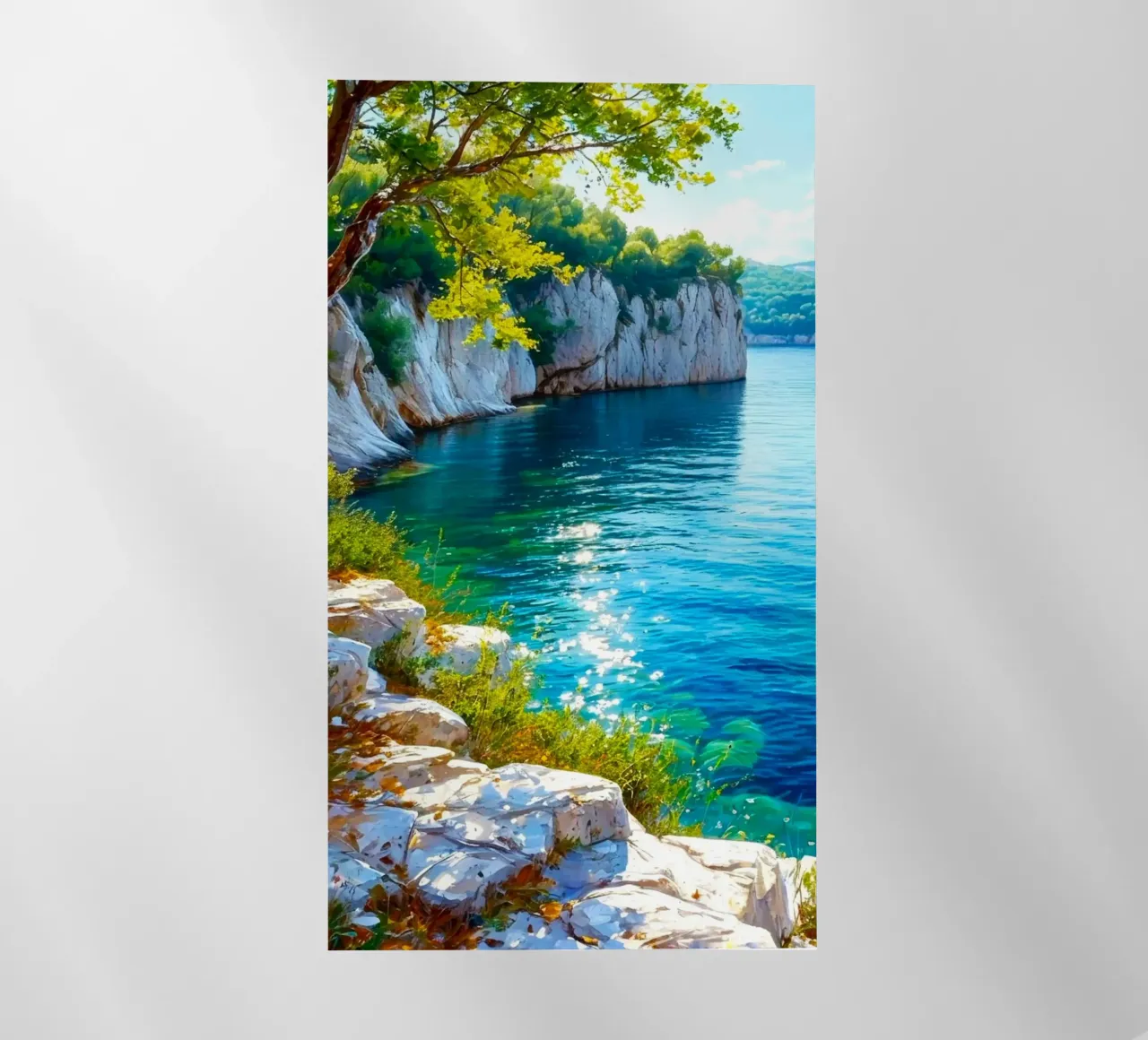 curve land ocean pellicola backlit da melts