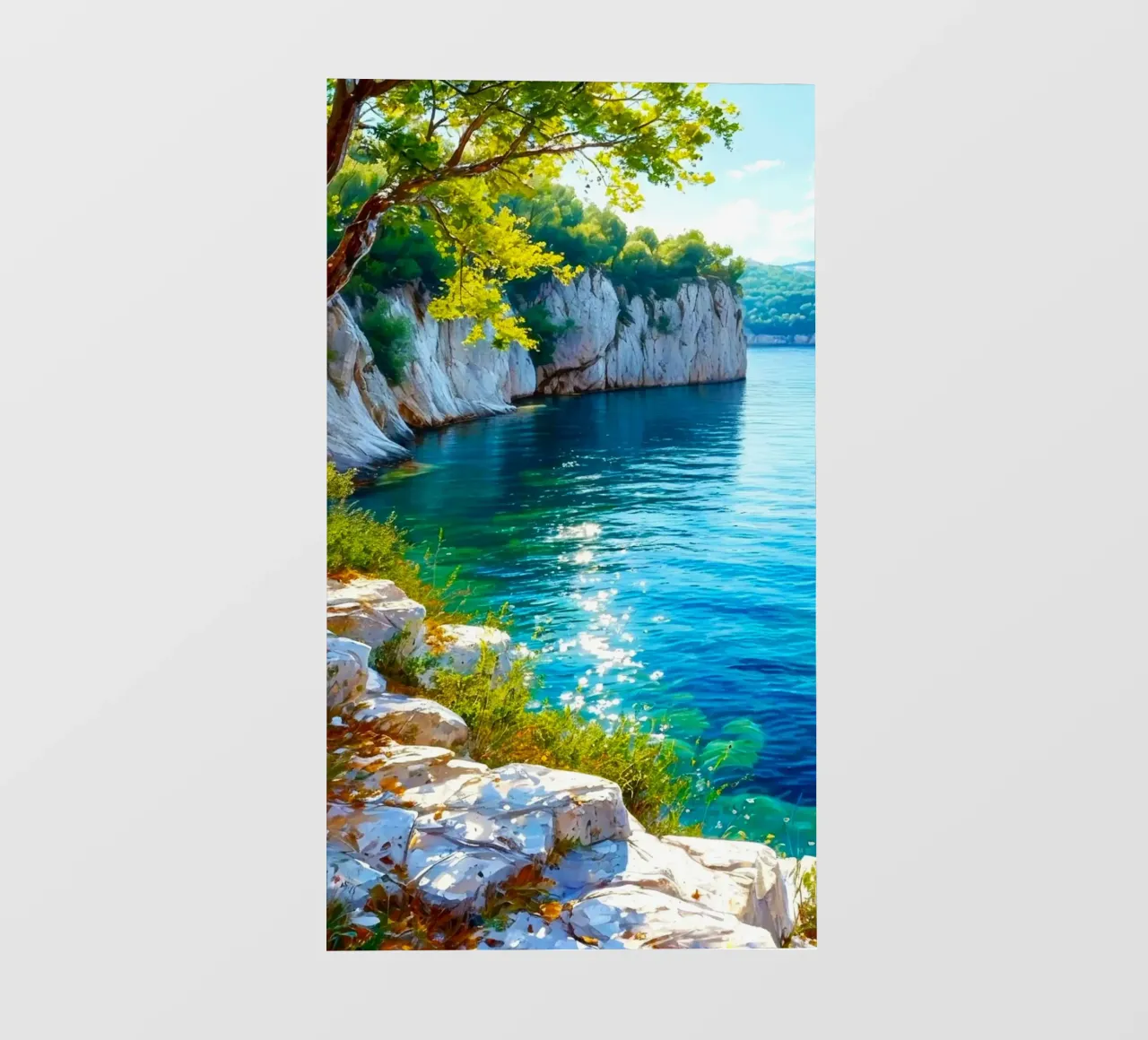 curve land ocean pellicola backlit da melts