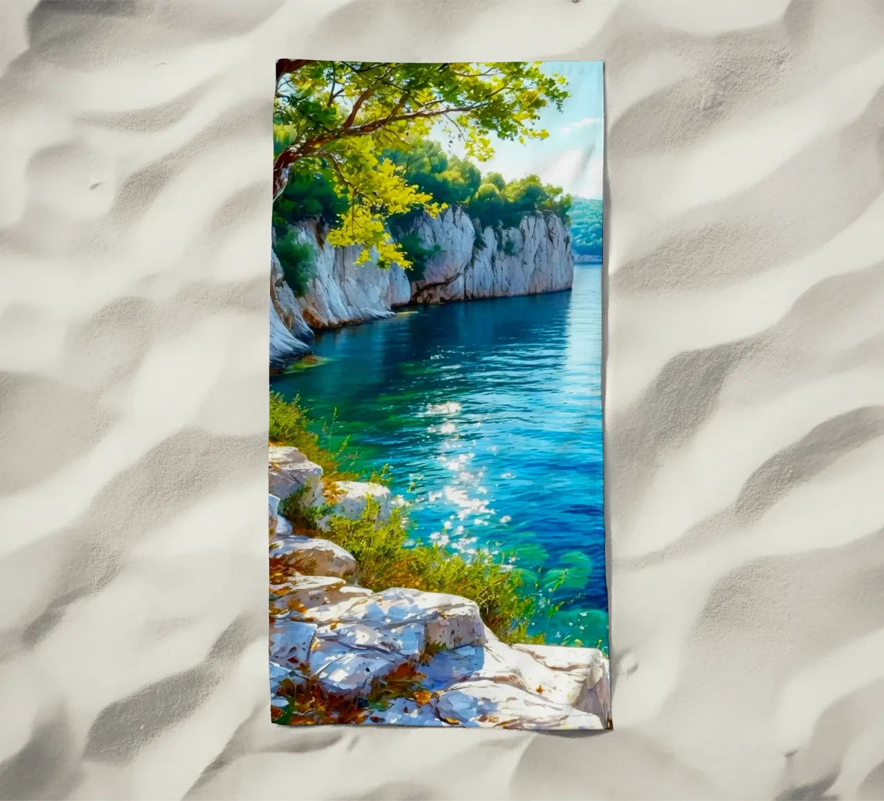 curve land ocean telo mare da melts