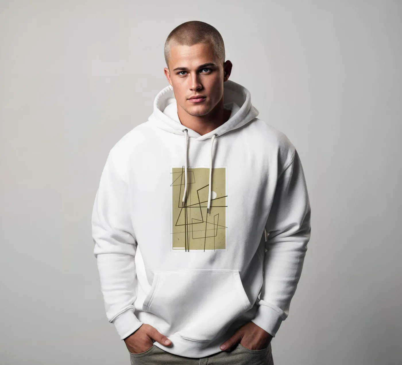 Angular Lines No 9 hoodie by treechild