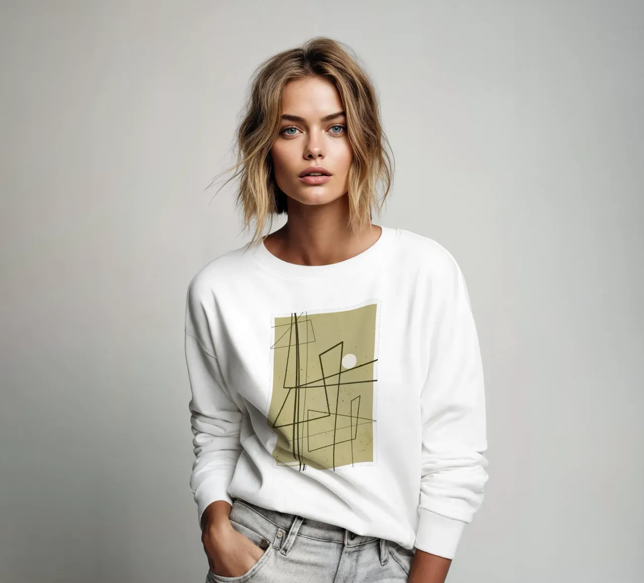 Angular Lines No 9 sweat de treechild