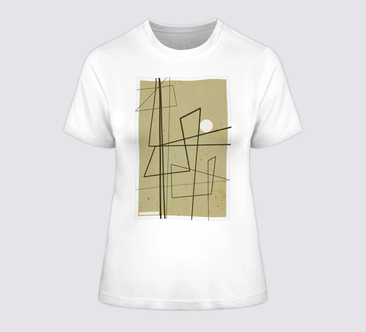 Angular Lines No 9 t-shirt da donna da treechild