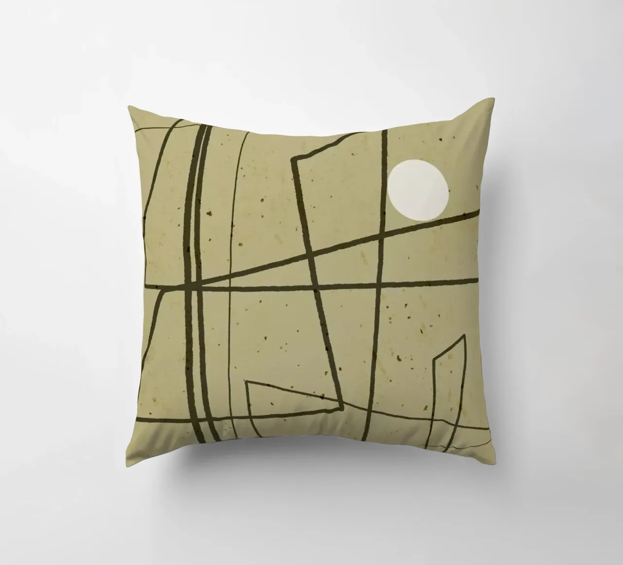 Angular Lines No 9 kussen van treechild